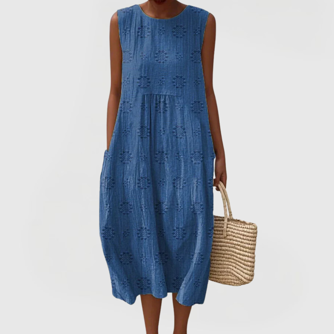 Teresa™ | Elegant Klänning med Fickor