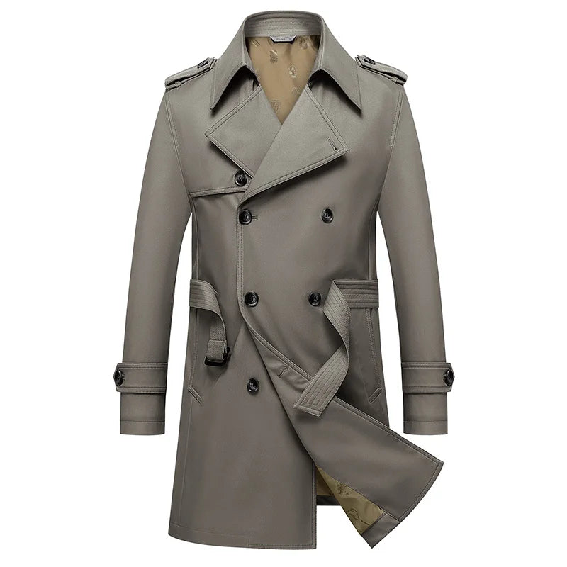 Langston Dubbelknäppt Trench Coat