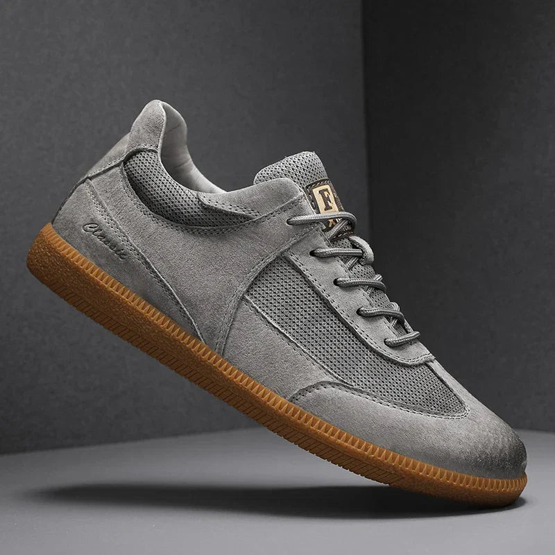 Calvino Italiensk Äkta Läder Sneaker