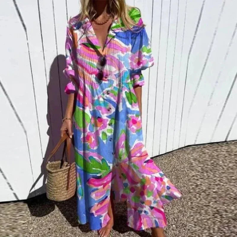Rimmey | Beachcomber Boho Midi Klänning