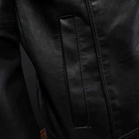 Darius | Premium Läder Motorcykelstil Jacka