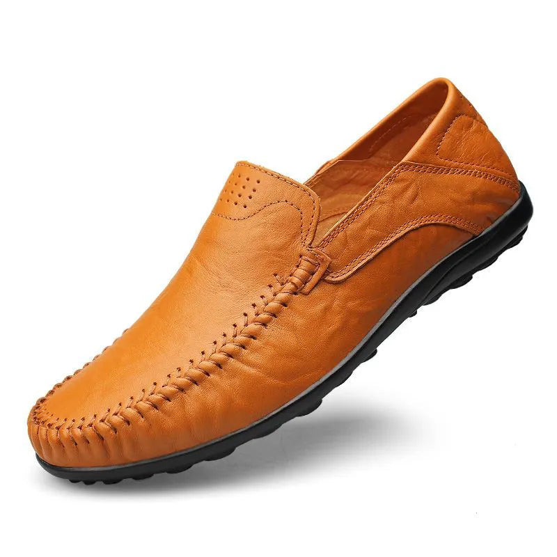 Aurelio Italienska 100% Äkta Läder Loafers