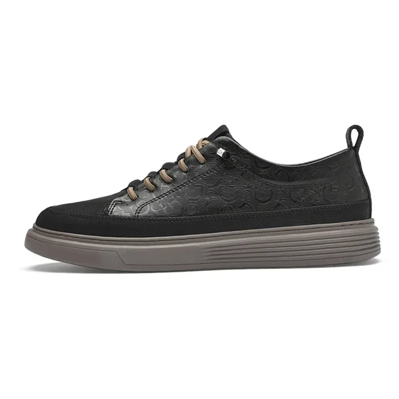 Giuliano Italienska Läder Sneakers