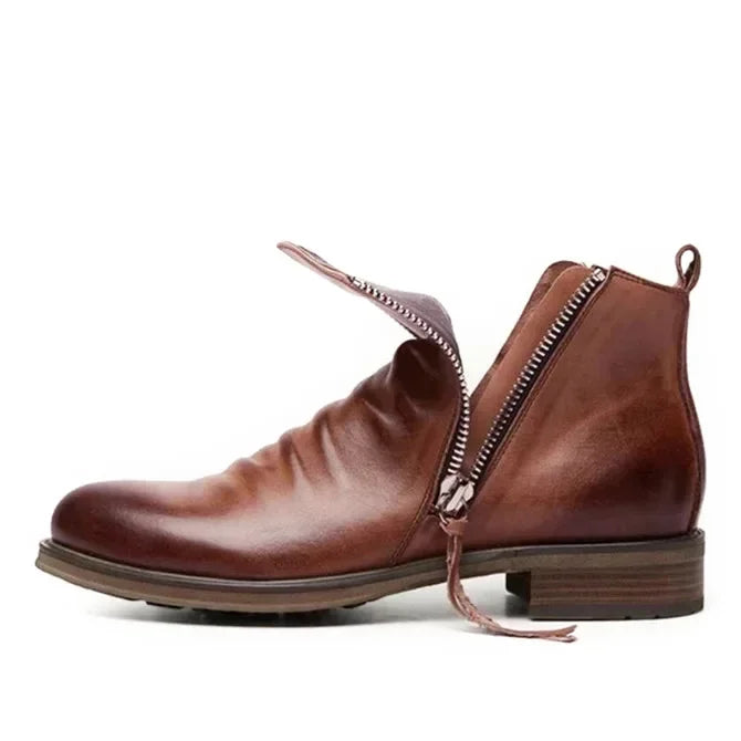 Grant Hale Läder Chelsea Boots