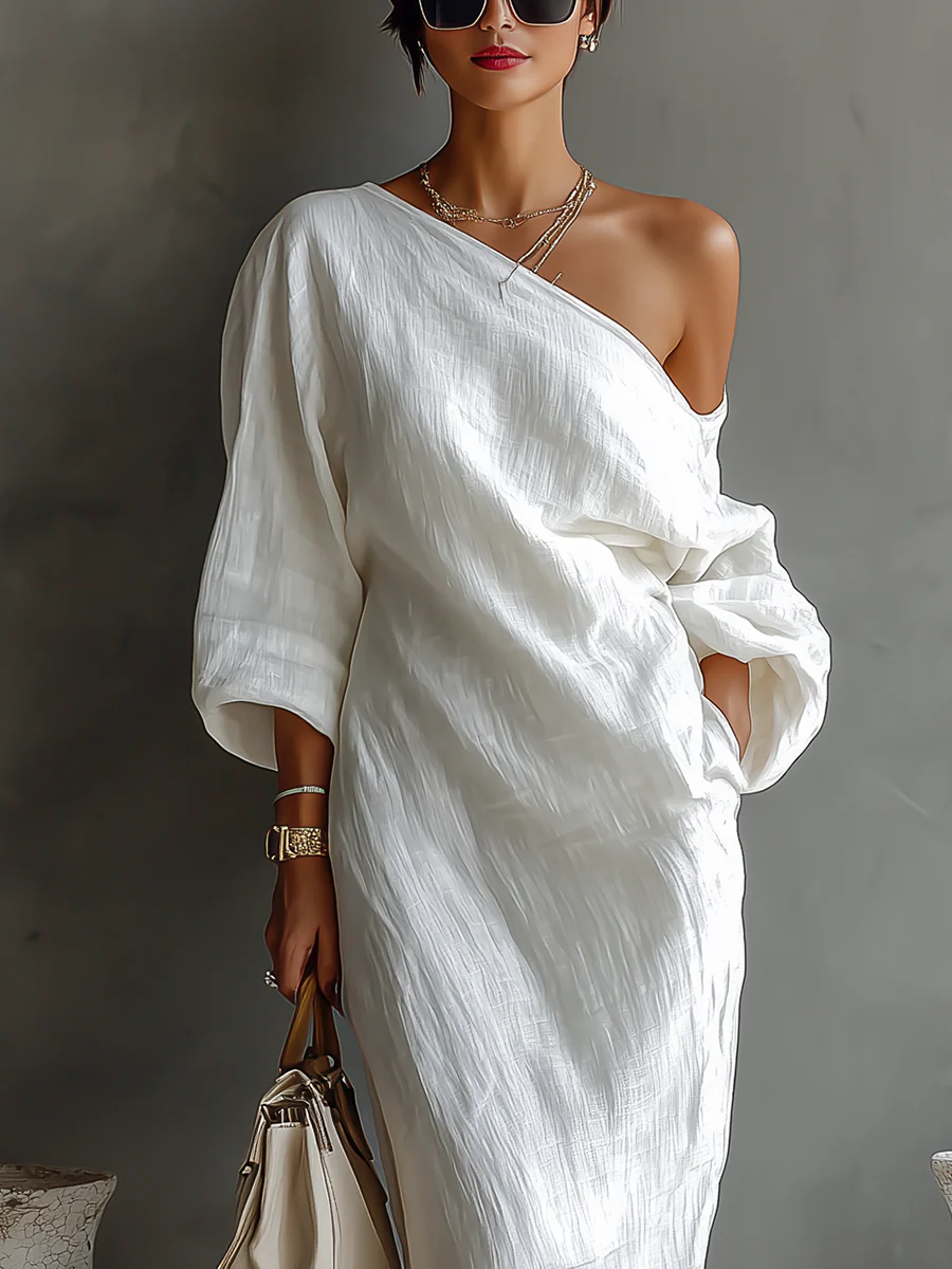 Sarah™ Elegant Maxi Klänning