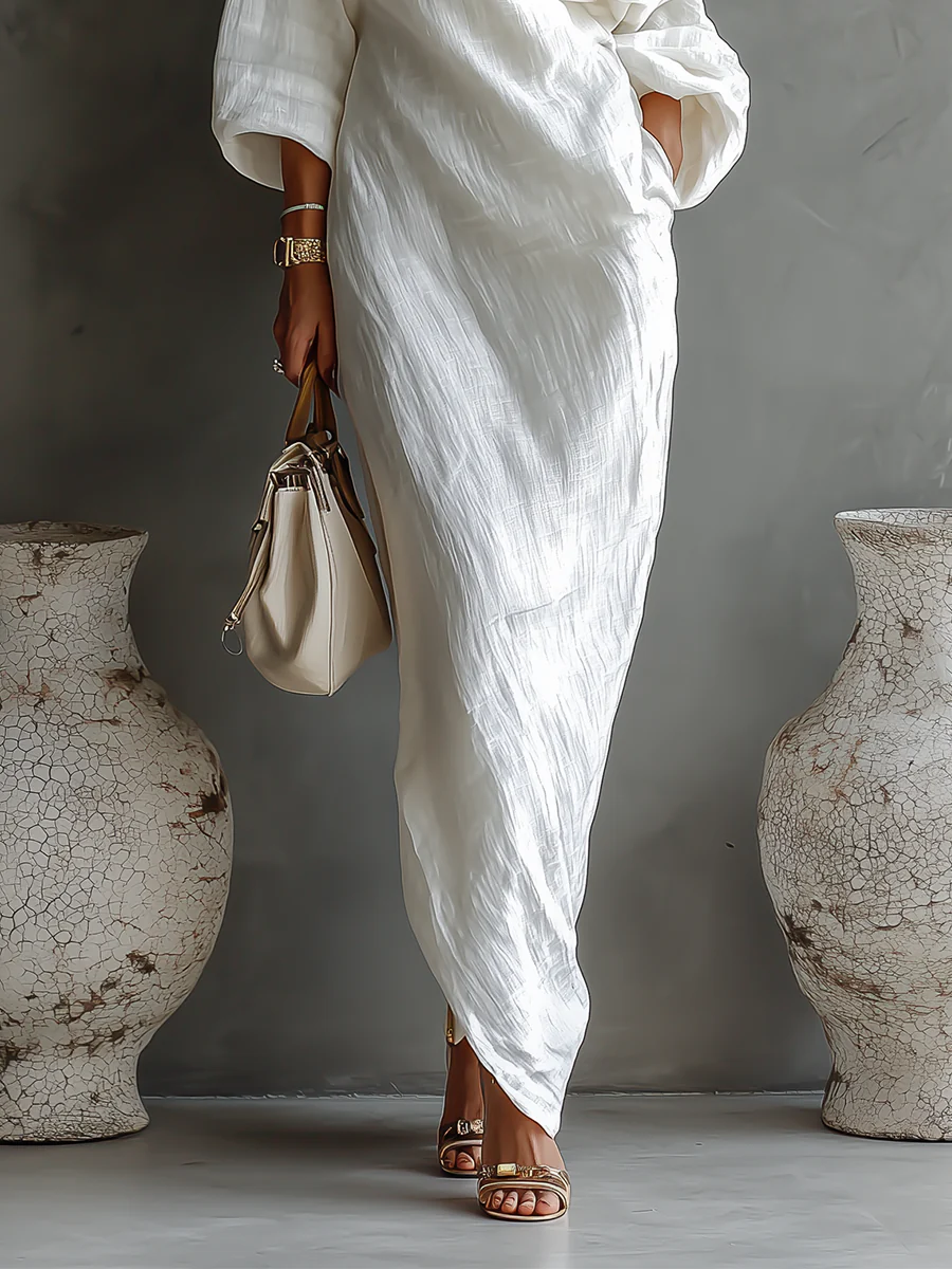 Sarah™ Elegant Maxi Klänning