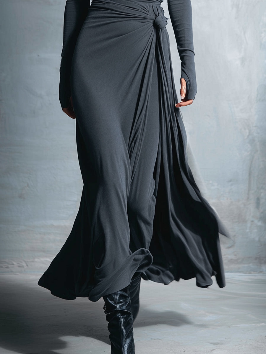 Naiara | Maxi dress with side knot
