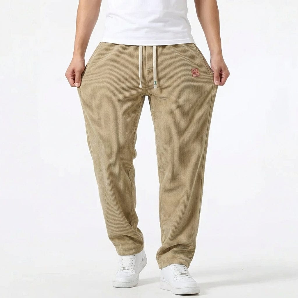 Melle | Avslappnad Corduroy Jogger