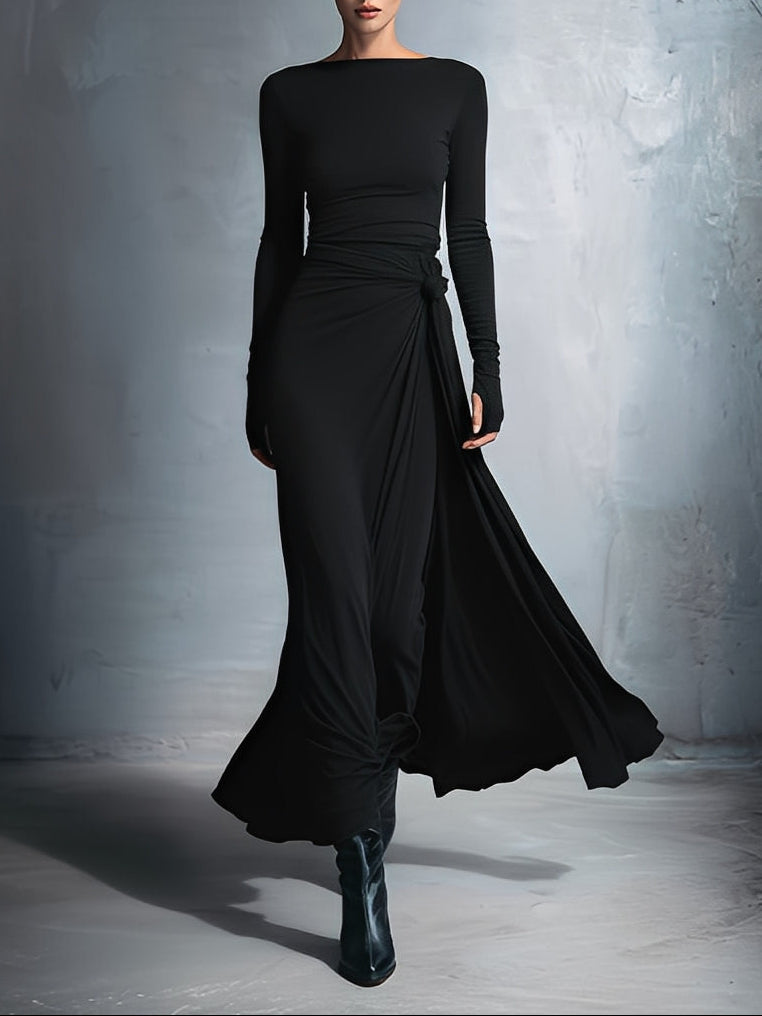 Naiara | Maxi dress with side knot