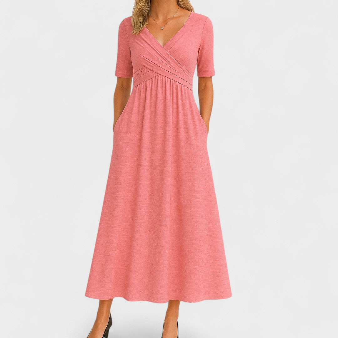 Phoebe | Elegant Midi Klänning