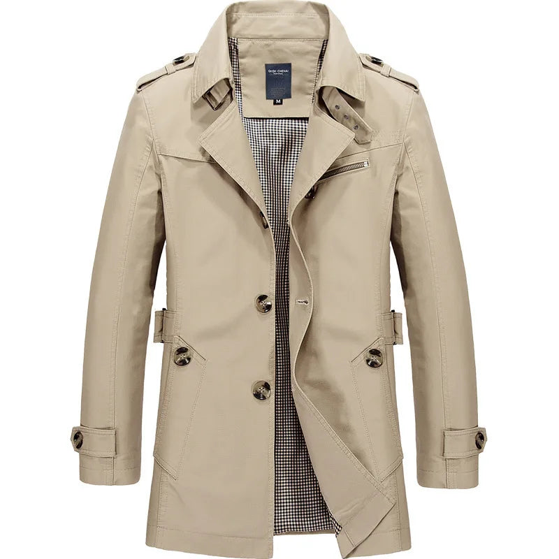 Ashbourne Klassisk Trench Coat