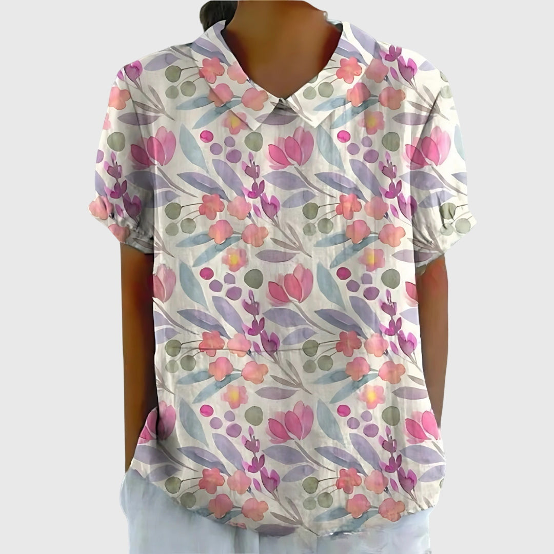 Jenna™ | Blommig Blus