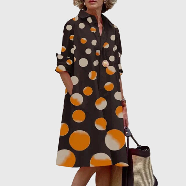 Paige™ - Elegant Klänning Med Fickor