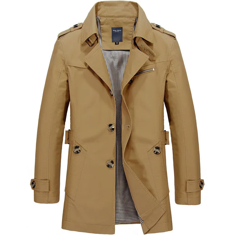 Ashbourne Klassisk Trench Coat