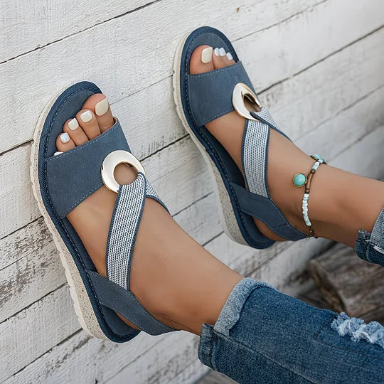 Sandalias para Dama – Zapatillas de Verano Cómodas con Diseño Elegante