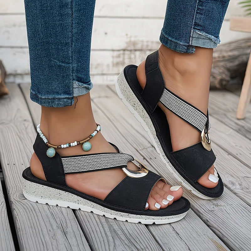 Sandalias para Dama – Zapatillas de Verano Cómodas con Diseño Elegante