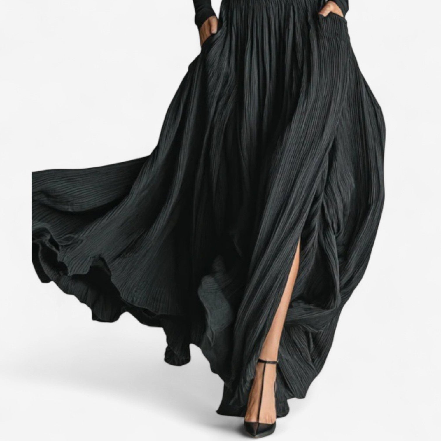 Raquel | High-Waisted Maxi Dress