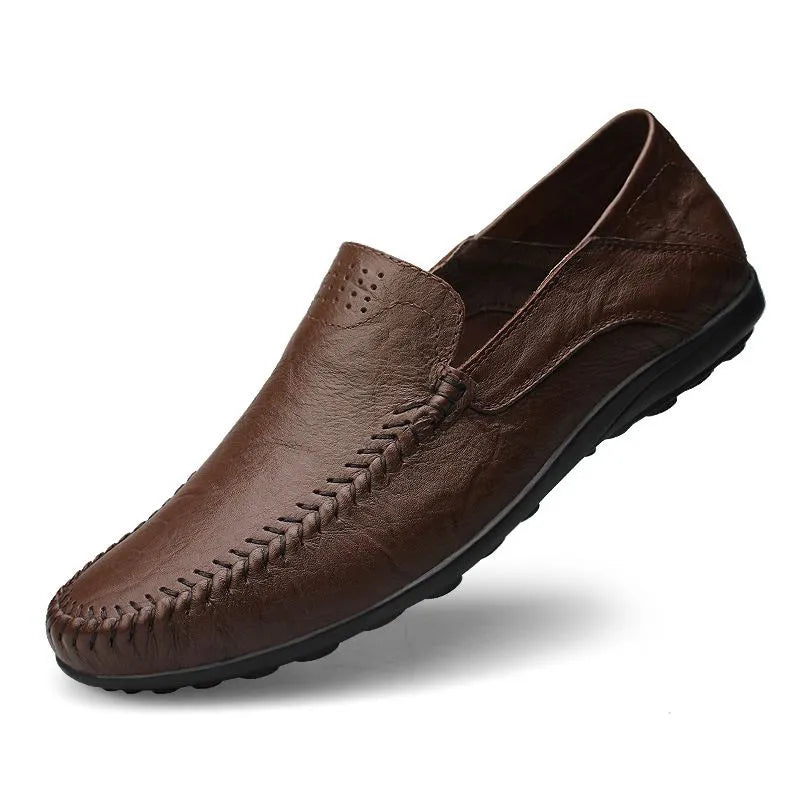 Aurelio Italienska 100% Äkta Läder Loafers