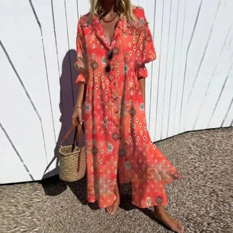 Rimmey | Beachcomber Boho Midi Klänning