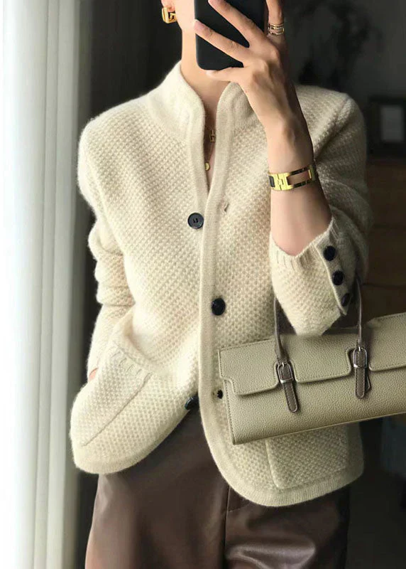 Lydia | Kvinnors Elegant Texturerad Mönster Cardigan