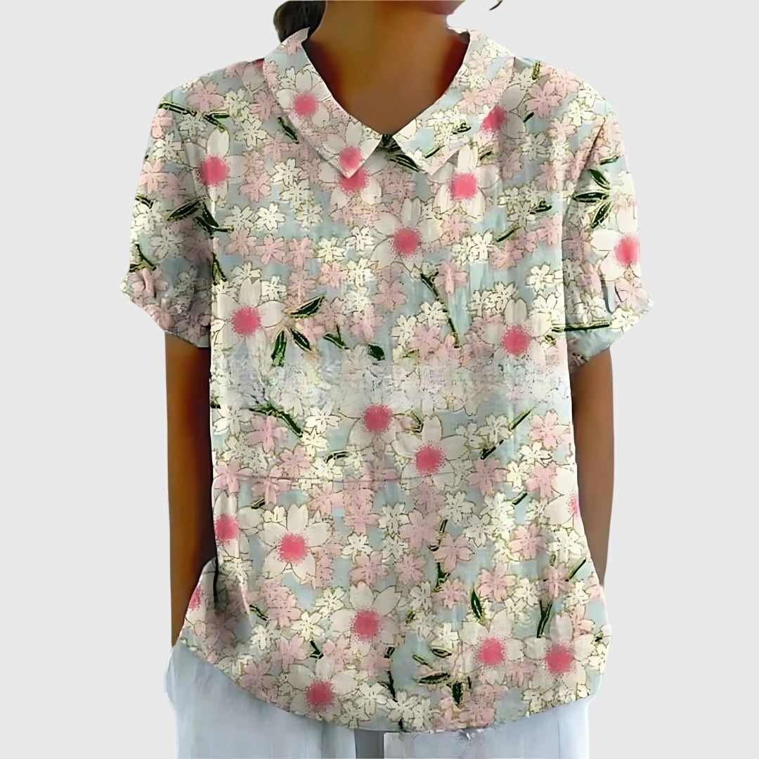 Jenna™ | Blommig Blus