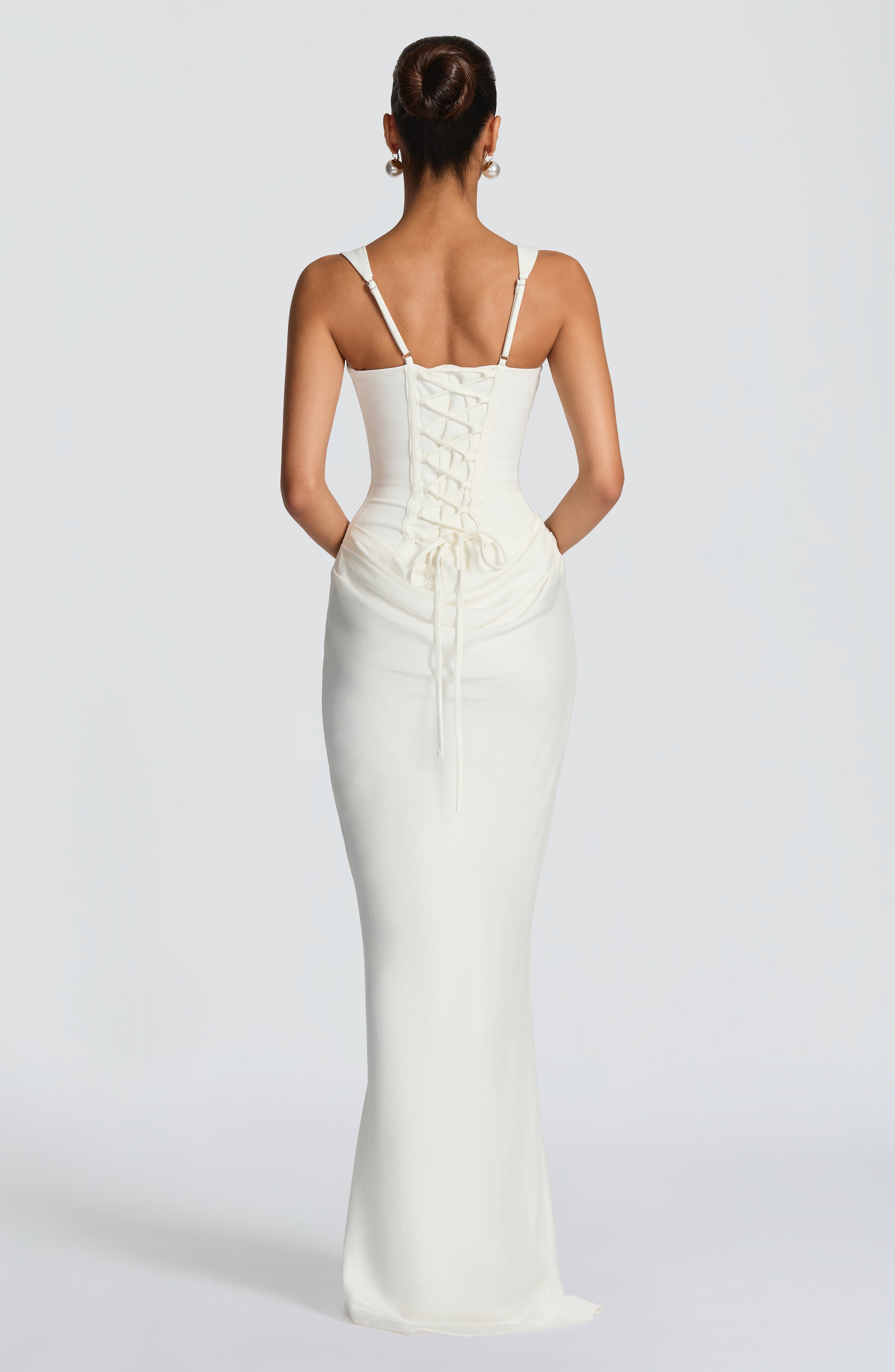 Leonor | Square Neck Maxi Dress