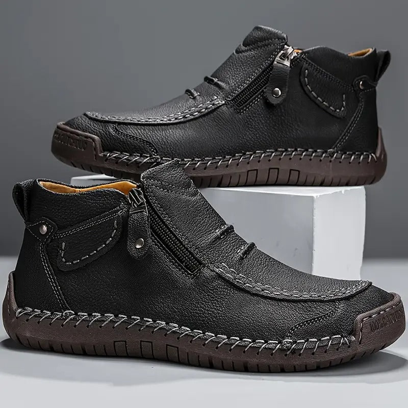 Michael™ | Stiliga och Bekväma Herr Zip-Up Skor