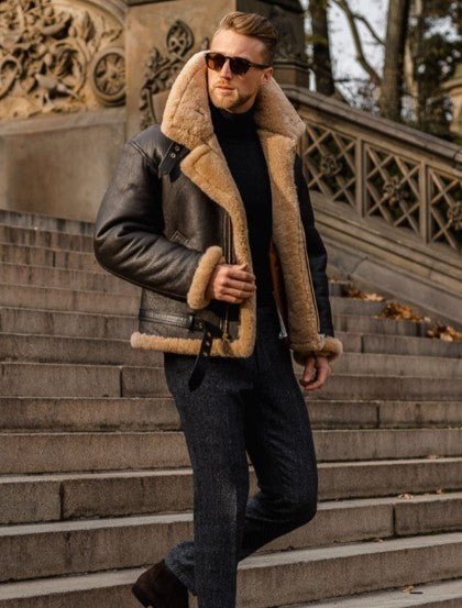 Roberto™ | Elegant Läderjacka