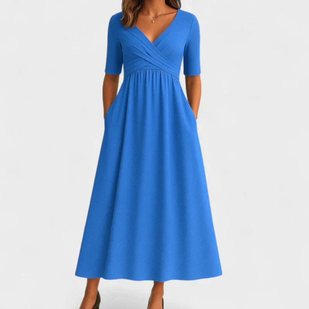Phoebe | Elegant Midi Klänning