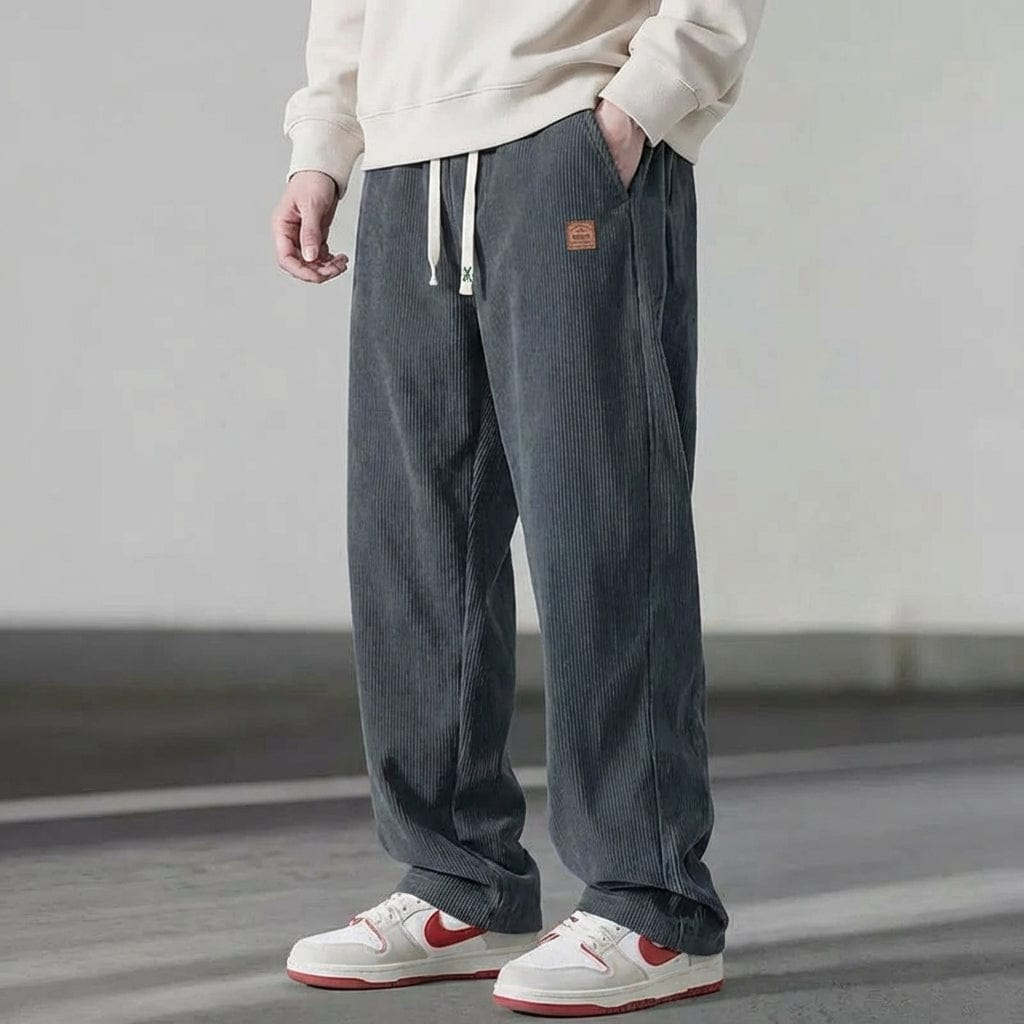 Melle | Avslappnad Corduroy Jogger