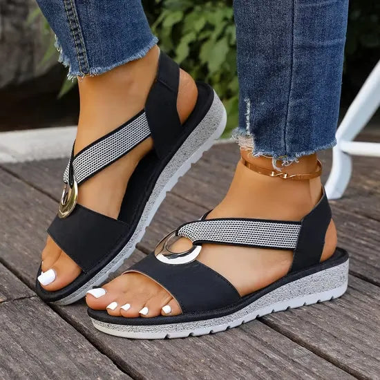 Sandalias para Dama – Zapatillas de Verano Cómodas con Diseño Elegante
