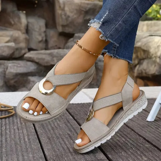 Sandalias para Dama – Zapatillas de Verano Cómodas con Diseño Elegante