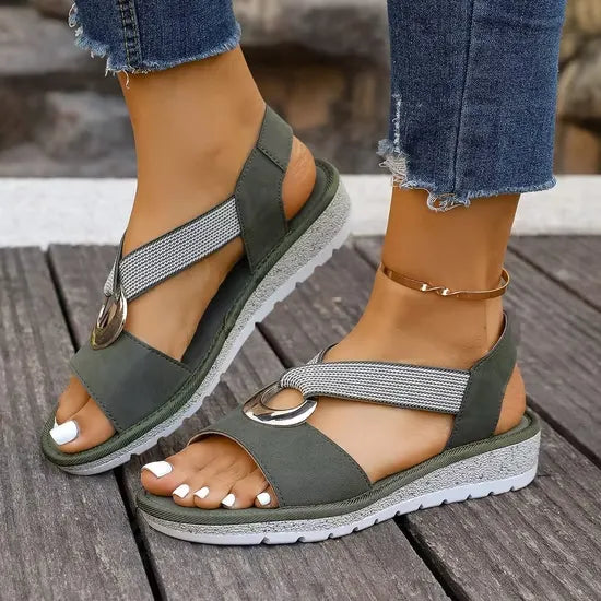 Sandalias para Dama – Zapatillas de Verano Cómodas con Diseño Elegante