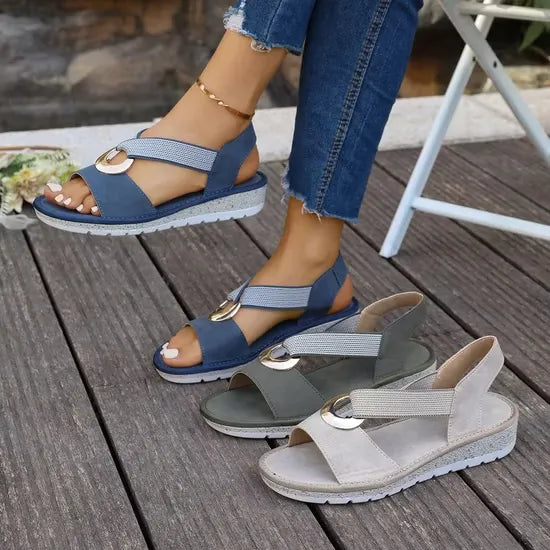 Sandalias para Dama – Zapatillas de Verano Cómodas con Diseño Elegante